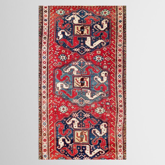 Chondzoresk Karabagh South Caucasus Rug Print Tablecloth Gallery Image 2