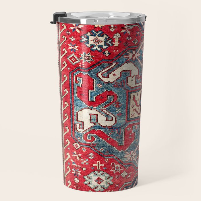 Chondzoresk Karabagh South Caucasus Rug Print Travel Mug Gallery Image 3