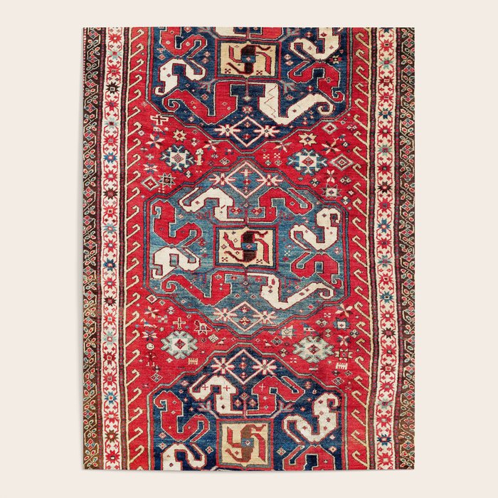 Chondzoresk Karabagh South Caucasus Rug Print Poster Gallery Image 4