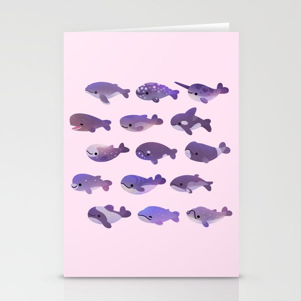 Whale Day - bright Stationery Card Gallery Image 1