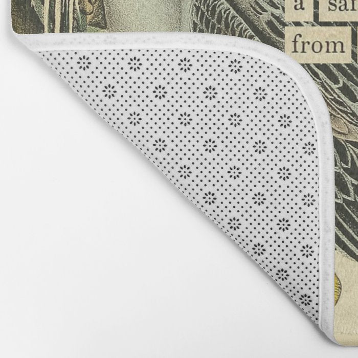 Bird Divinations: Yellow-Crowned Night Heron (about: almanacofbirds.org) Bath Mat Gallery Image 2