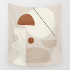 Abstract Minimal Shapes 22 Wall Tapestry Gallery Image 4