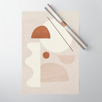 Abstract Minimal Shapes 22 Wrapping Paper Gallery Image 1