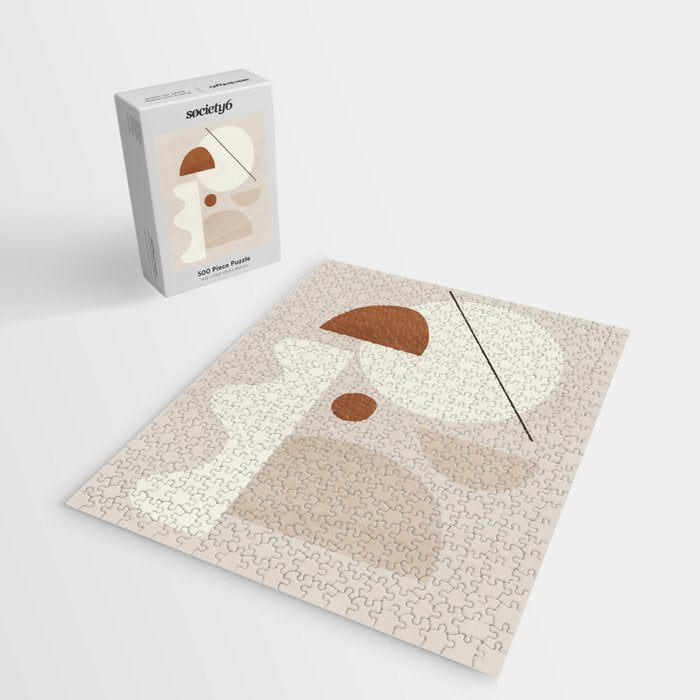 Abstract Minimal Shapes 22 Jigsaw Puzzle Gallery Image 2