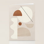 Abstract Minimal Shapes 22 Stationery Card Gallery Image 2
