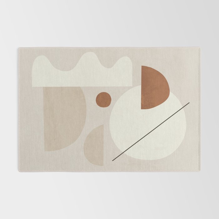 Abstract Minimal Shapes 22 Rug Gallery Image 2