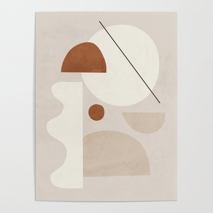Abstract Minimal Shapes 22 Poster Gallery Image 4