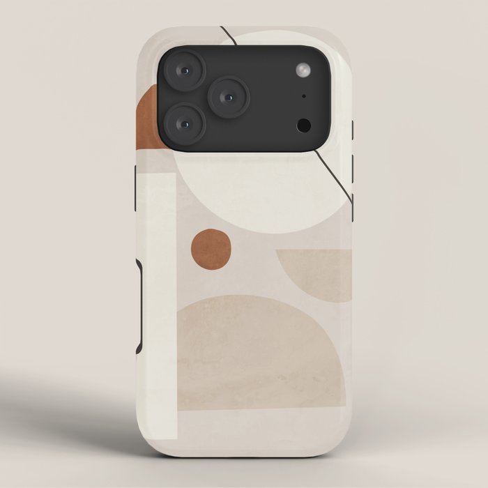 Abstract Minimal Shapes 22 iPhone Case Gallery Image 3