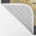 Owl and Moon Bath Mat Gallery Image 2