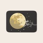 Owl and Moon Bath Mat Gallery Image 1
