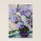 Lilacs in a Window Stationery Card Gallery Image 2