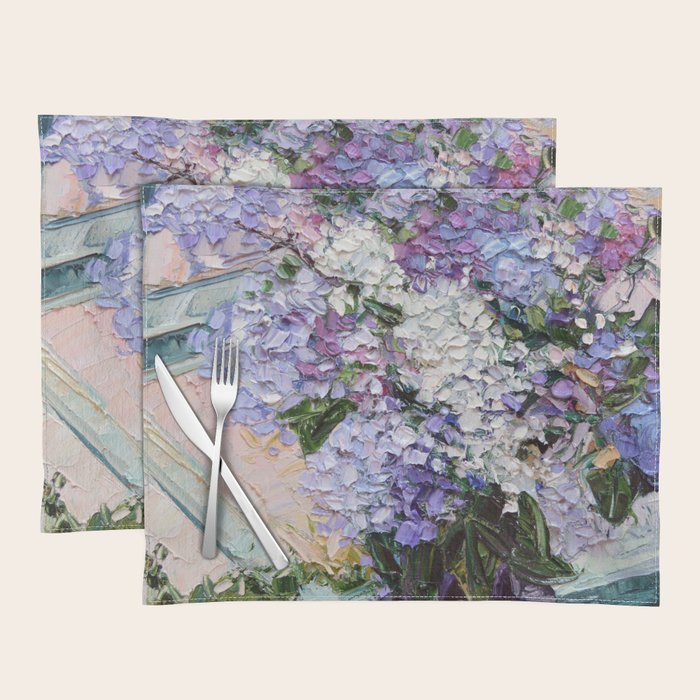 Lilacs in a Window Placemat Gallery Image 1