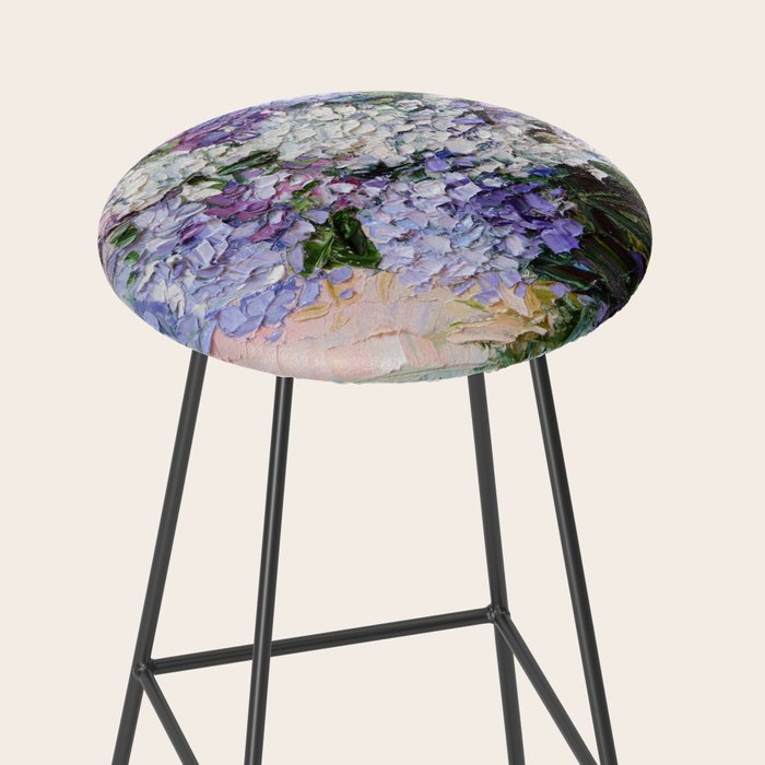 Lilacs in a Window Stool Gallery Image 2