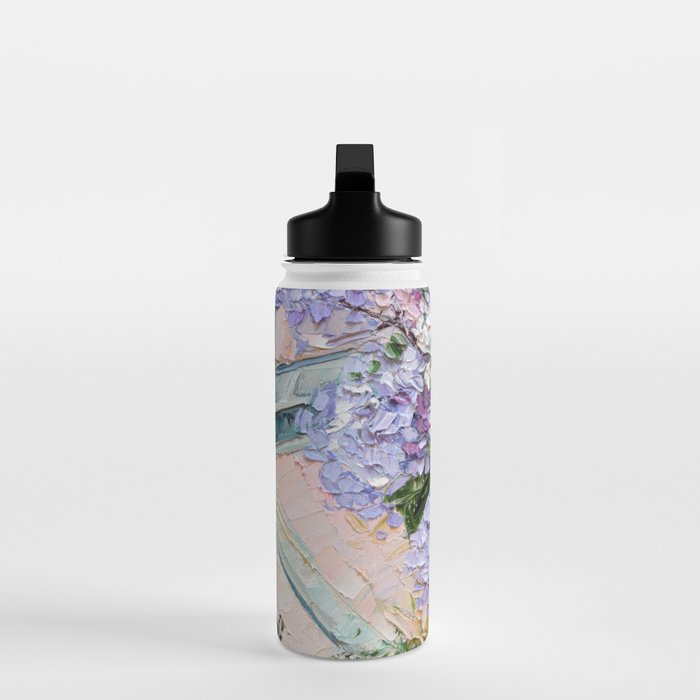 Lilacs in a Window Water Bottle Gallery Image 3