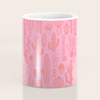 Cactus succulent plant doodle art pattern Coffee Mug Gallery Image 4