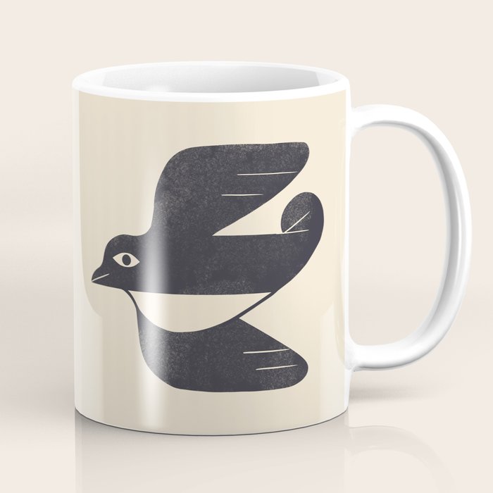 Minimal Blackbird No. 4 Coffee Mug Gallery Image 1