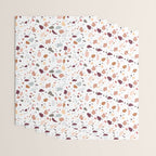 Terrazzo marble pattern Wrapping Paper Gallery Image 3