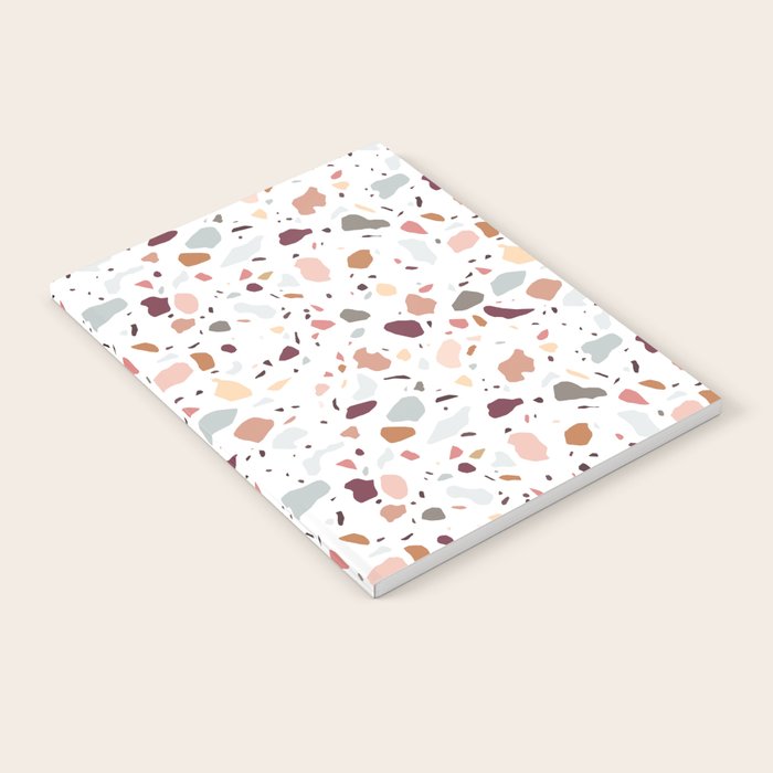 Terrazzo marble pattern Notebook Gallery Image 1