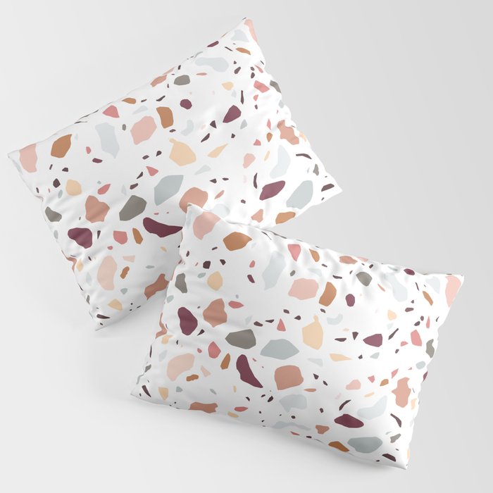 Terrazzo marble pattern Pillow Sham Gallery Image 3