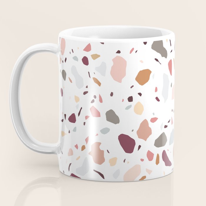 Terrazzo marble pattern Coffee Mug Gallery Image 3