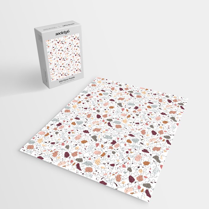 Terrazzo marble pattern Jigsaw Puzzle Gallery Image 2
