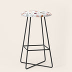 Terrazzo marble pattern Stool Gallery Image 1