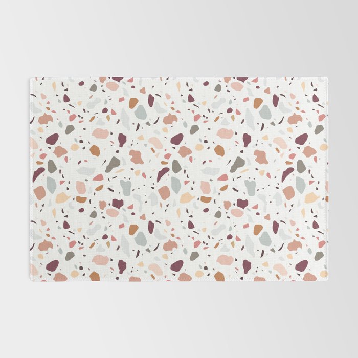 Terrazzo marble pattern Rug Gallery Image 2