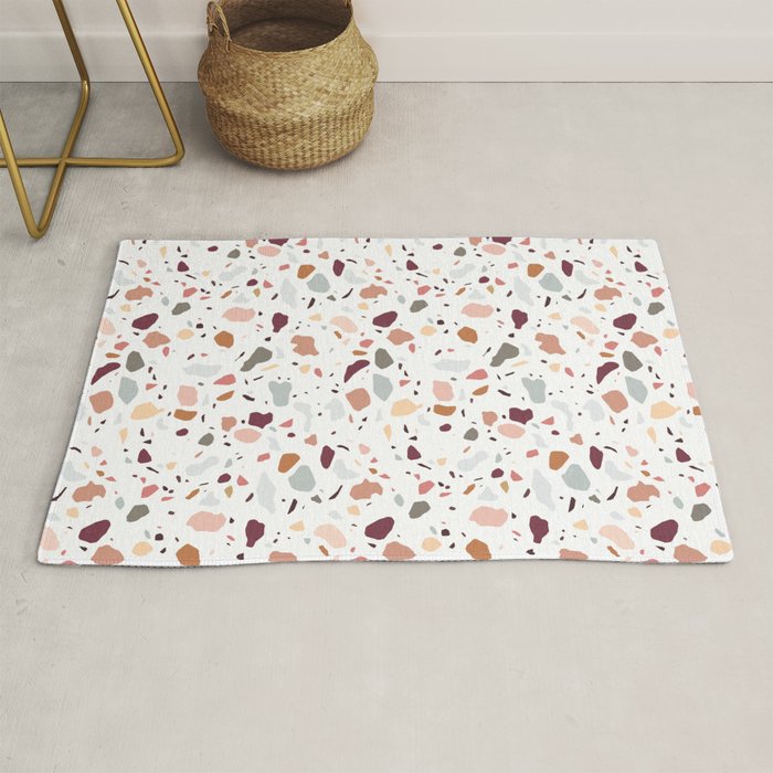 Terrazzo marble pattern Rug Gallery Image 1