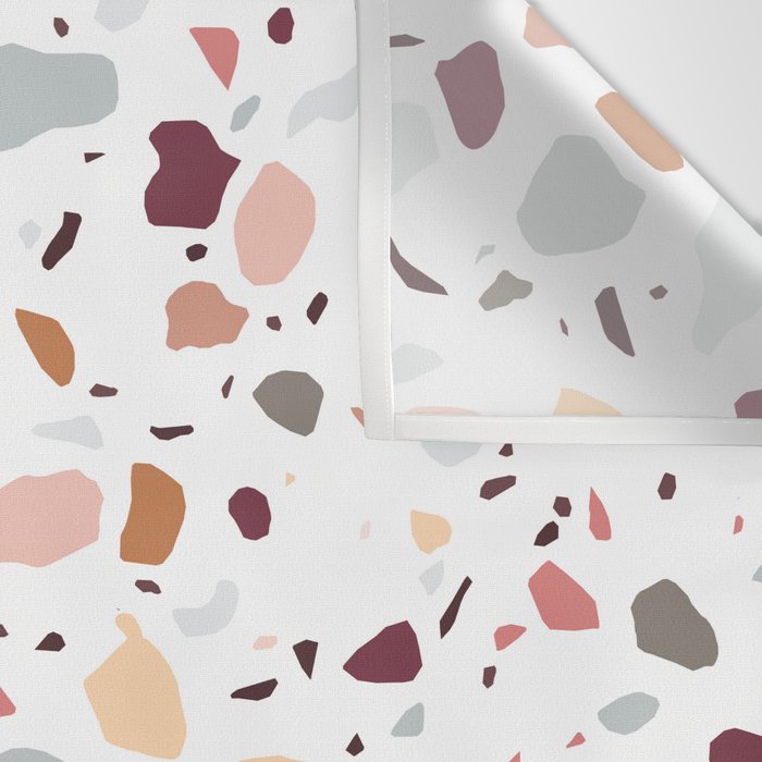 Terrazzo marble pattern Wall Tapestry Gallery Image 3