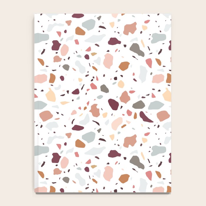 Terrazzo marble pattern Notebook Gallery Image 4