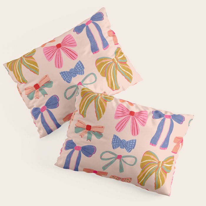 Colorful Bows - Joy of Together  Pillow Sham Gallery Image 3