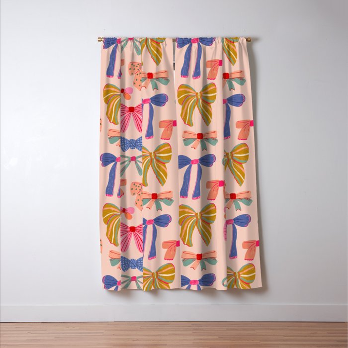 Colorful Bows - Joy of Together  Window Curtain Gallery Image 3