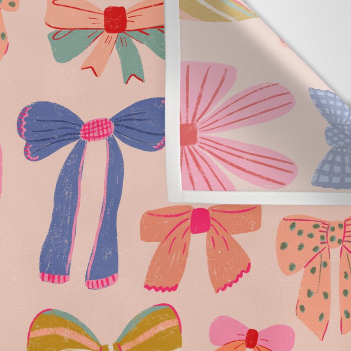 Colorful Bows - Joy of Together  Wall Tapestry Gallery Image 3