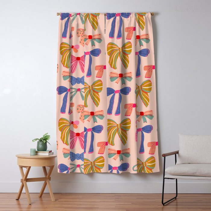 Colorful Bows - Joy of Together  Window Curtain Gallery Image 5