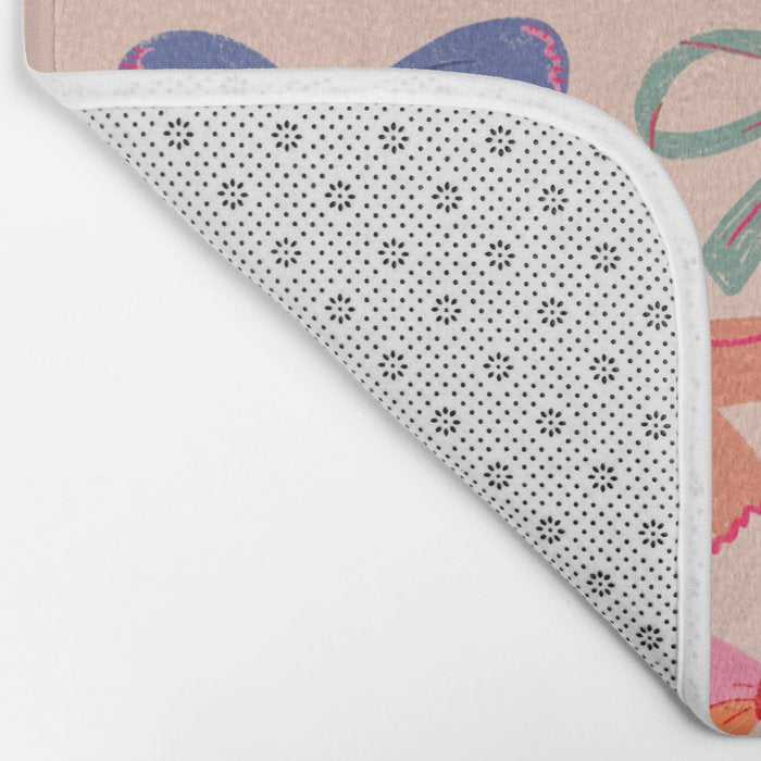 Colorful Bows - Joy of Together  Bath Mat Gallery Image 2