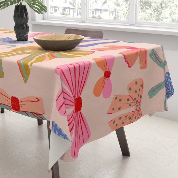 Colorful Bows - Joy of Together  Tablecloth Gallery Image 3