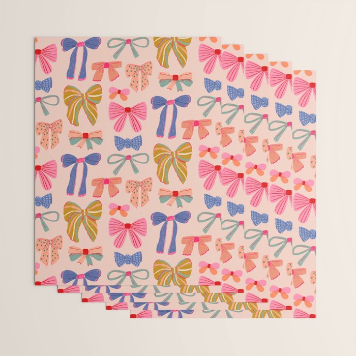 Colorful Bows - Joy of Together  Wrapping Paper Gallery Image 3