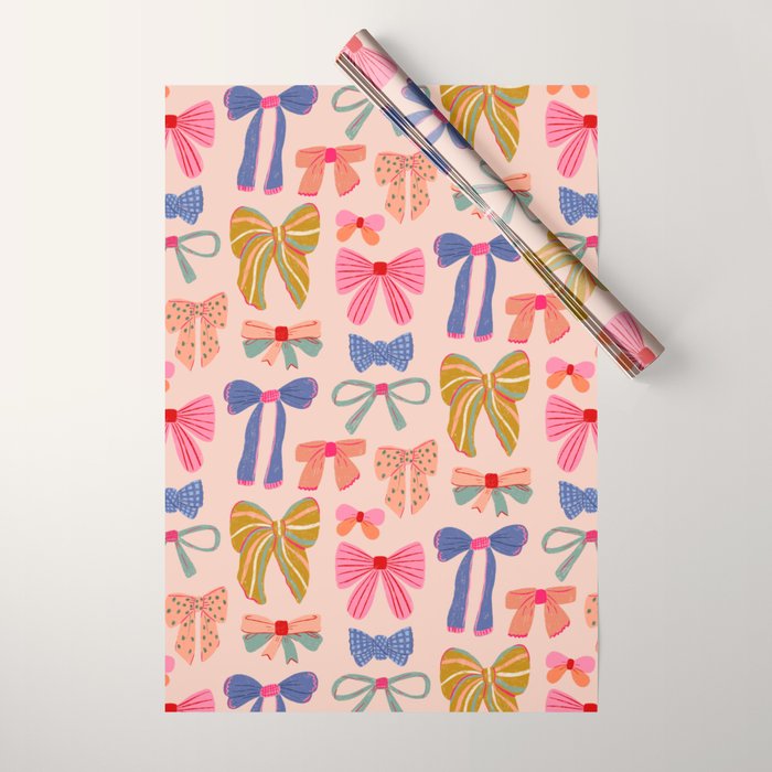 Colorful Bows - Joy of Together  Wrapping Paper Gallery Image 1
