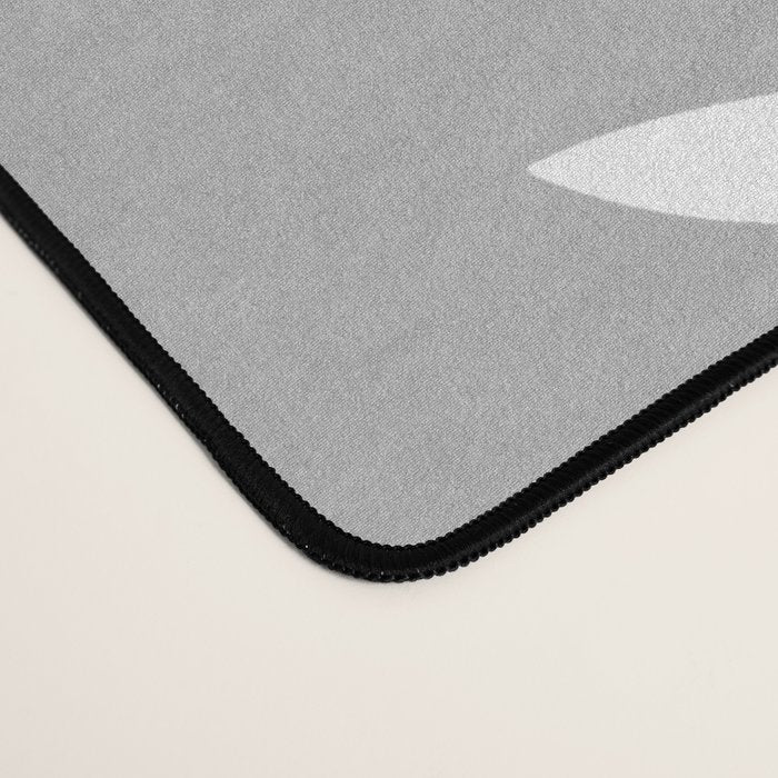 Human Rib Cage Pattern Gray 2 Desk Mat Gallery Image 4