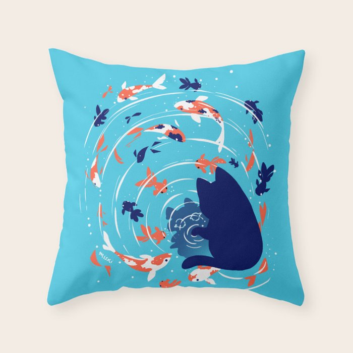 Let me in? Throw Pillow Gallery Image 1