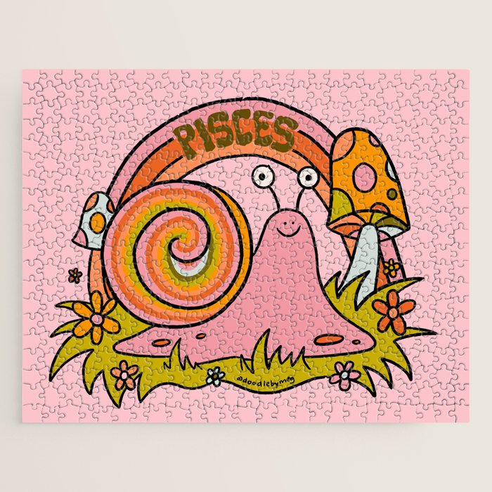 Pisces Snail Jigsaw Puzzle Gallery Image 1