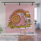 Pisces Snail Wall Mural Gallery Image 1