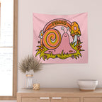 Pisces Snail Wall Tapestry Gallery Image 2