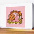 Pisces Snail Wall Mural Gallery Image 2