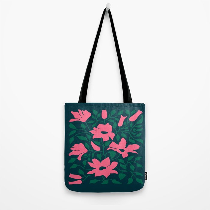 Flowers & Branches: Night Edition Tote Bag Gallery Image 2