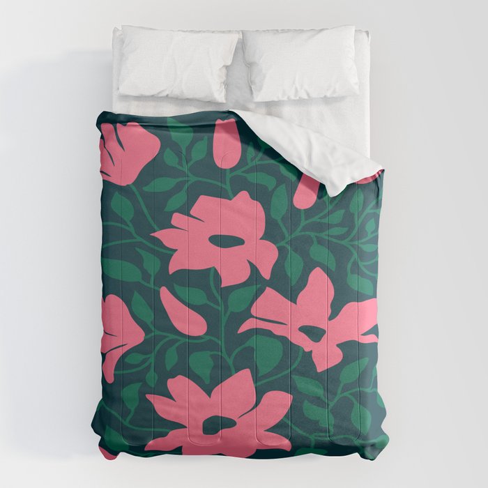 Flowers & Branches: Night Edition Comforter Gallery Image 6
