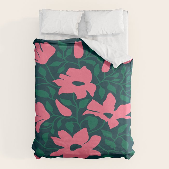 Flowers & Branches: Night Edition Duvet Cover Gallery Image 1