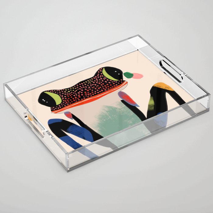 Believe and Leap Acrylic Tray Gallery Image 1