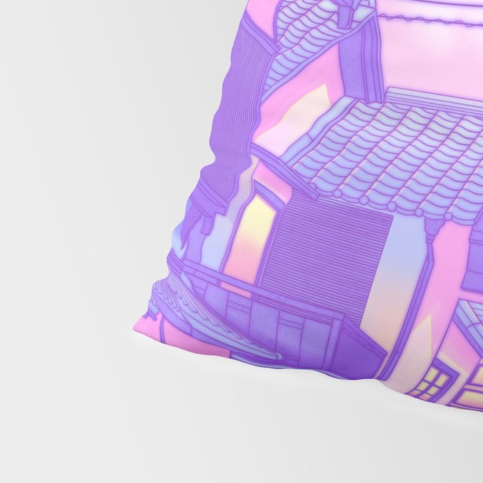 City Pop Kyoto Pillow Sham Gallery Image 4