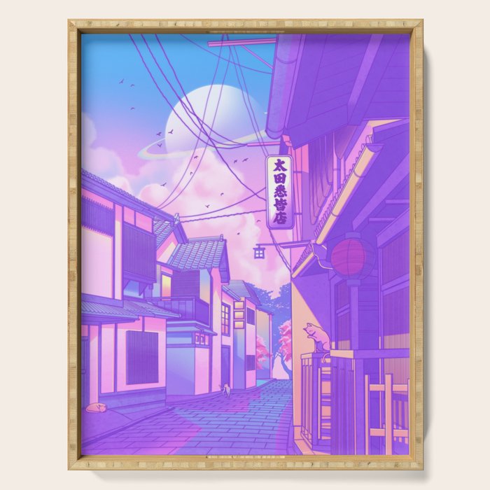 City Pop Kyoto Serving Tray Gallery Image 1